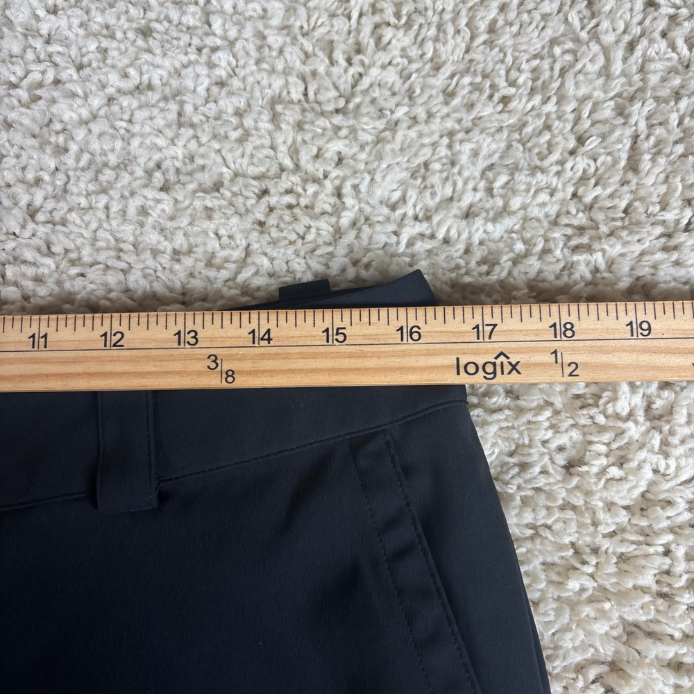 Nike Golf Tour Performance Pants Women 10 Black Dri-Fit Straight Leg - Picture 4 of 10
